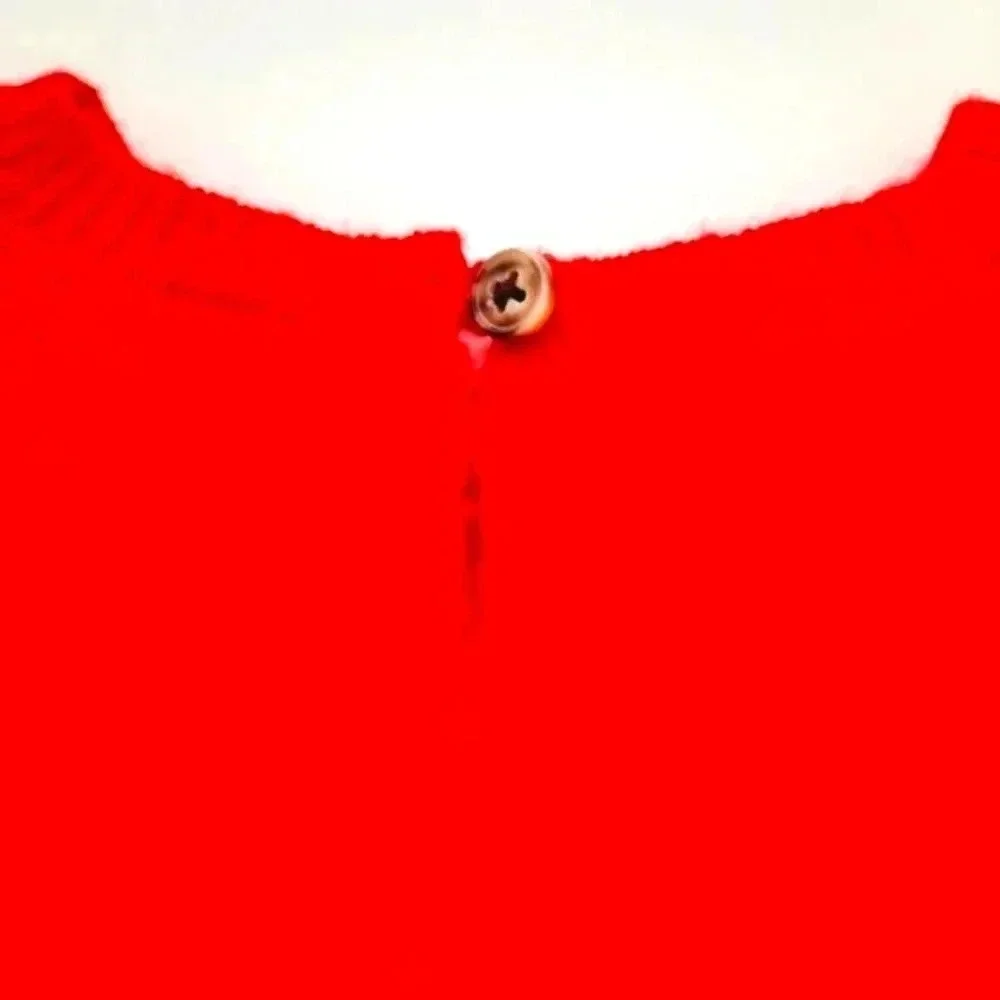 Carter’s Baby Girl 2-Piece Cat Face Red Sweater & Gingham Leggings Set 3M NWT